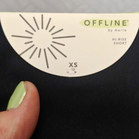 OFFLINE by Aerie 7/8 High-Rise Short Inseam Active Leggings Sz XS TP NEW - Picture 6 of 10